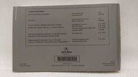 2009 Acura Tl Owners Manual Book Guide OEM Used Auto Parts - Oemusedautoparts1.com