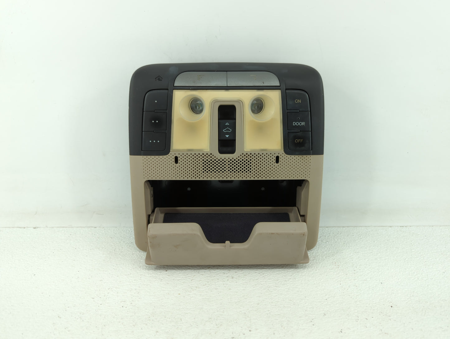 2009-2014 Acura Tl Overhead Roof Console Interior Dome Light Beige - Oemusedautoparts1.com
