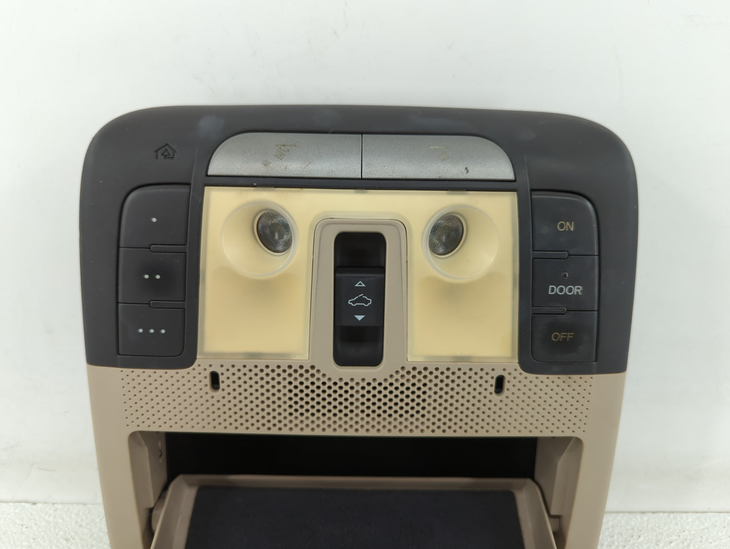 2009-2014 Acura Tl Overhead Roof Console Interior Dome Light Beige - Oemusedautoparts1.com