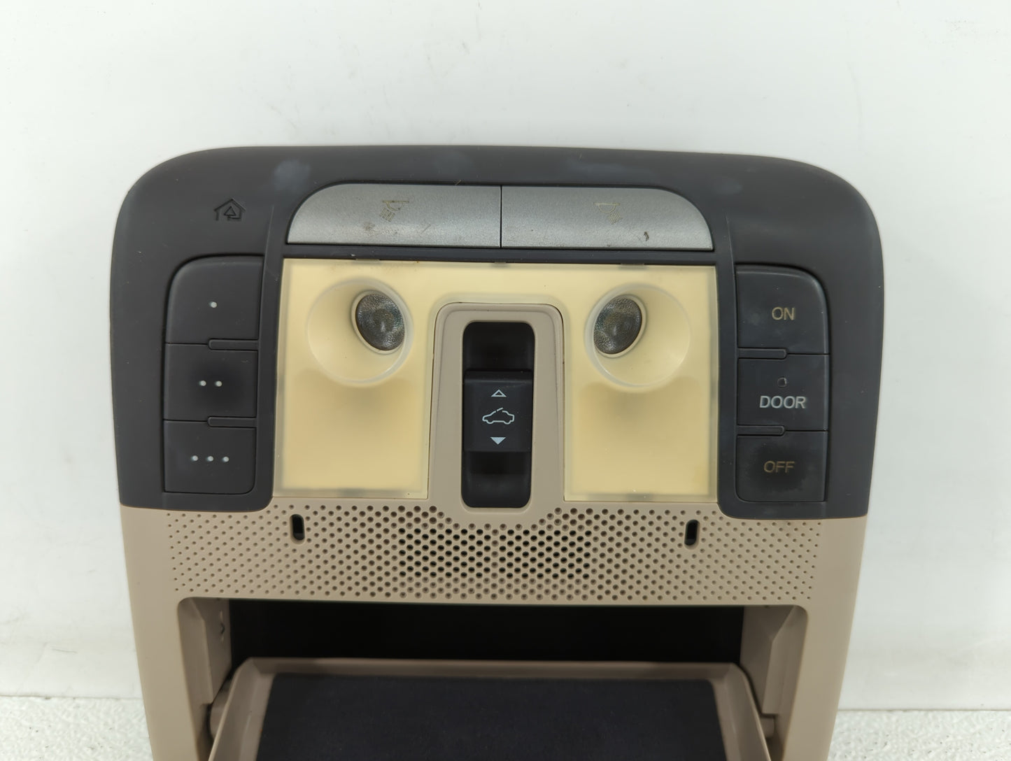 2009-2014 Acura Tl Overhead Roof Console Interior Dome Light Beige - Oemusedautoparts1.com