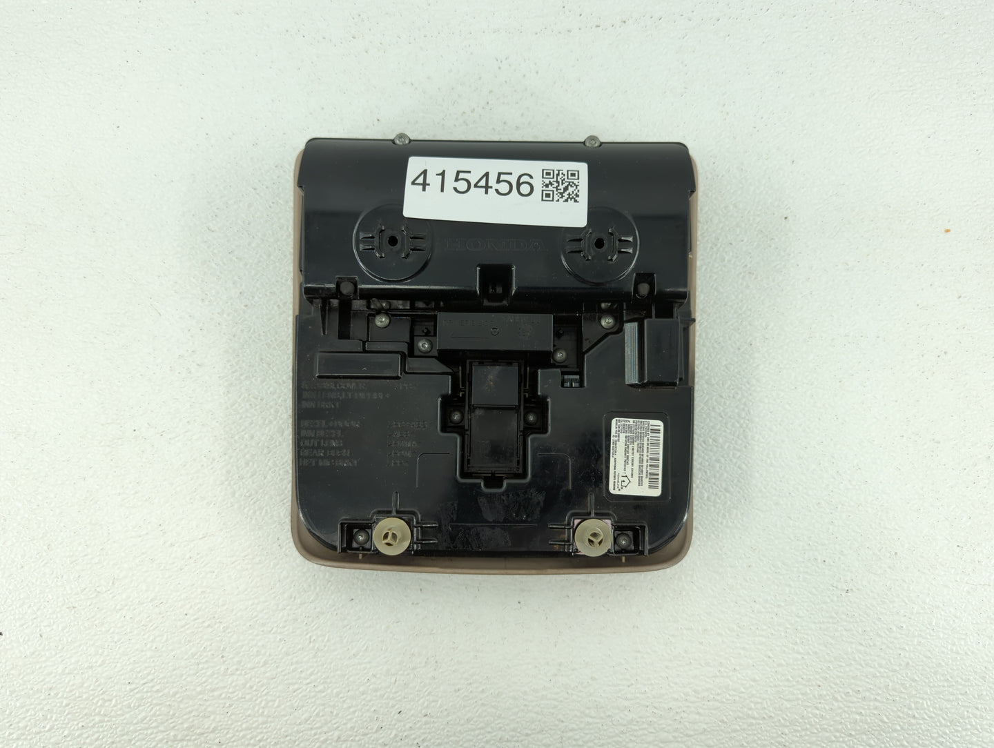 2009-2014 Acura Tl Overhead Roof Console Interior Dome Light Beige - Oemusedautoparts1.com