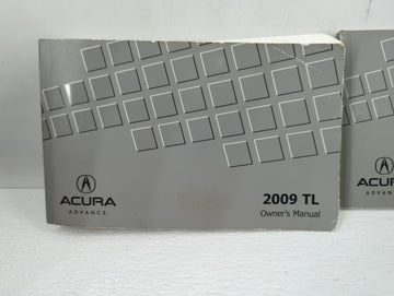 2009 Acura Tl Owners Manual Book Guide P/N:31TK4600 00X31-TK4-6001 OEM Used Auto Parts - Oemusedautoparts1.com