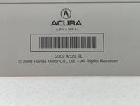 2009 Acura Tl Owners Manual Book Guide P/N:31TK4600 00X31-TK4-6001 OEM Used Auto Parts - Oemusedautoparts1.com