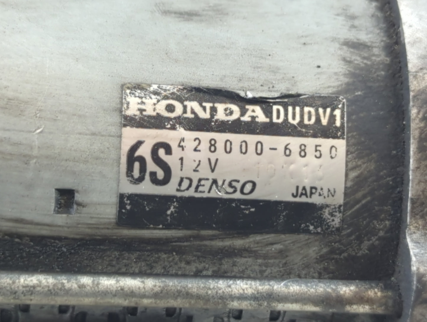 2009-2011 Acura Tl Car Starter Motor Solenoid OEM P/N:428000-6850 Fits Fits 2009 2010 2011 2012 2013 OEM Used Auto Parts - O