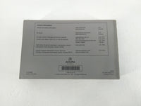 2009 Acura Tl Owners Manual Book Guide P/N:31TK4600 00X31-TK4-6001 OEM Used Auto Parts - Oemusedautoparts1.com