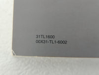 2009 Acura Tsx Owners Manual Book Guide OEM Used Auto Parts - Oemusedautoparts1.com