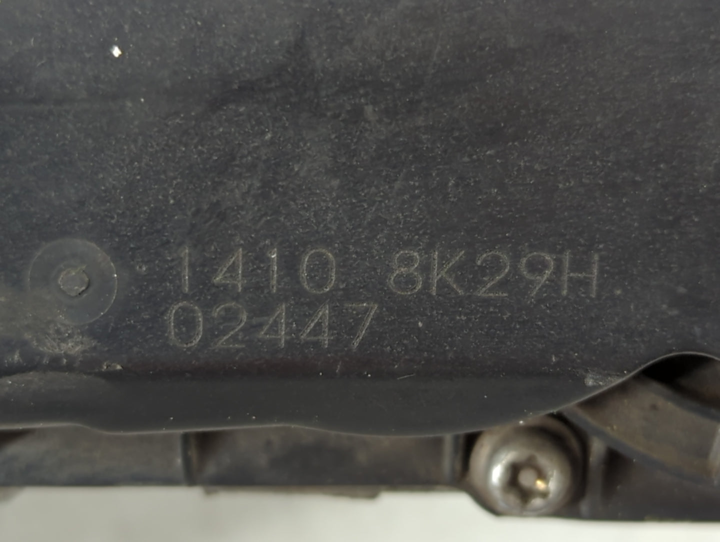 2009 Acura Tsx Throttle Body P/N:02447 1410 8K29H Fits OEM Used Auto Parts - Oemusedautoparts1.com