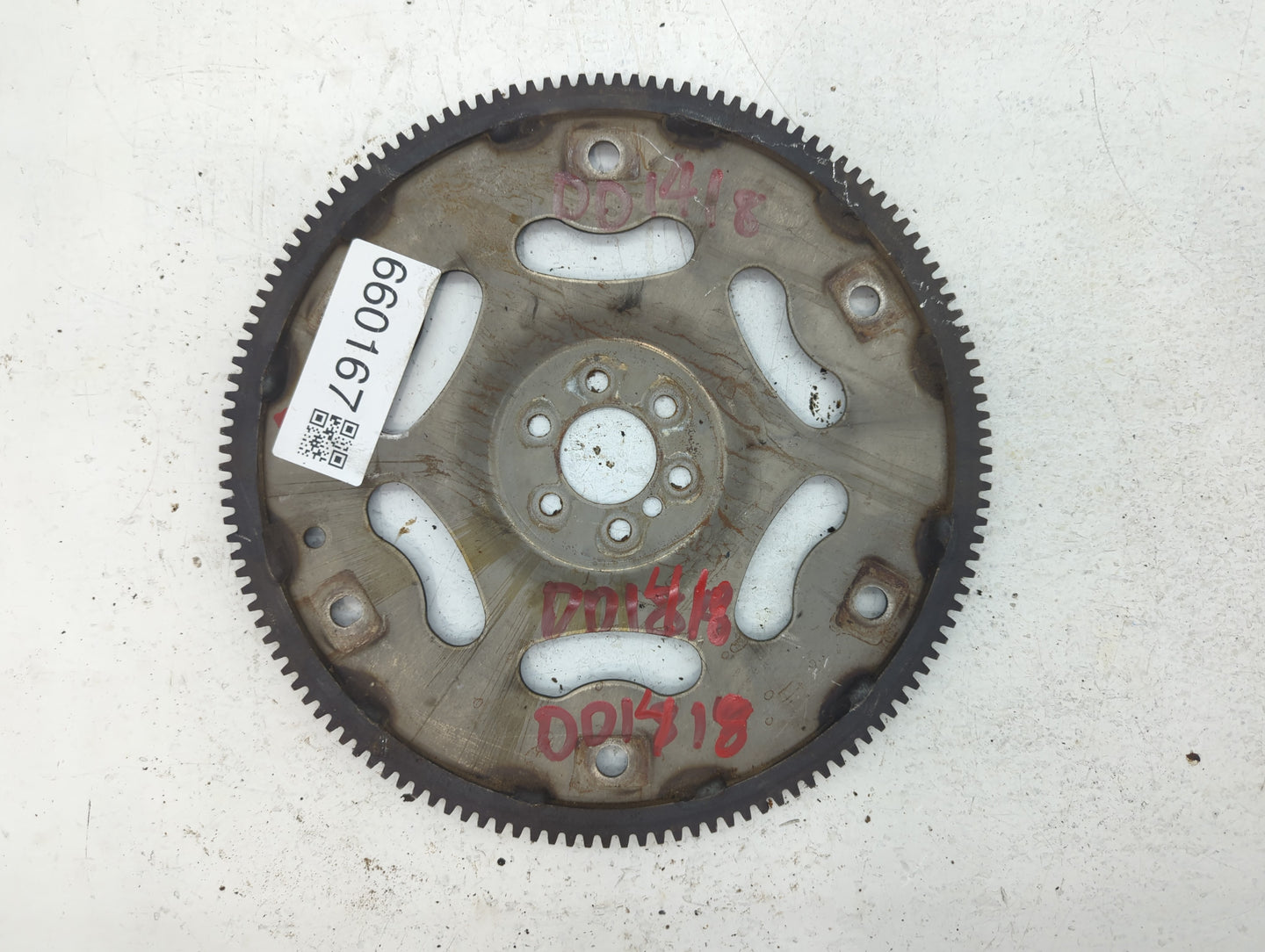 2009 Acura Tsx Transmission Flywheel Flexplate P/N:120AB1861B Fits OEM Used Auto Parts - Oemusedautoparts1.com