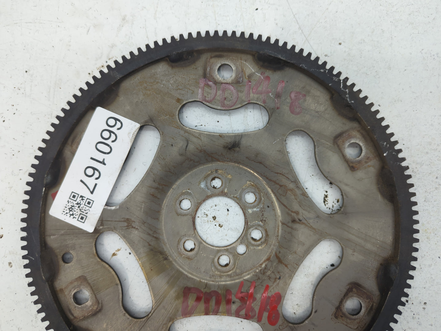 2009 Acura Tsx Transmission Flywheel Flexplate P/N:120AB1861B Fits OEM Used Auto Parts - Oemusedautoparts1.com