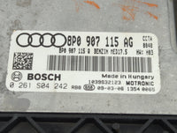 2009 Audi A3 PCM Engine Control Computer ECU ECM PCU OEM P/N:8P0 907 115 AG 0 261 S04 242 Fits OEM Used Auto Parts - Oemused