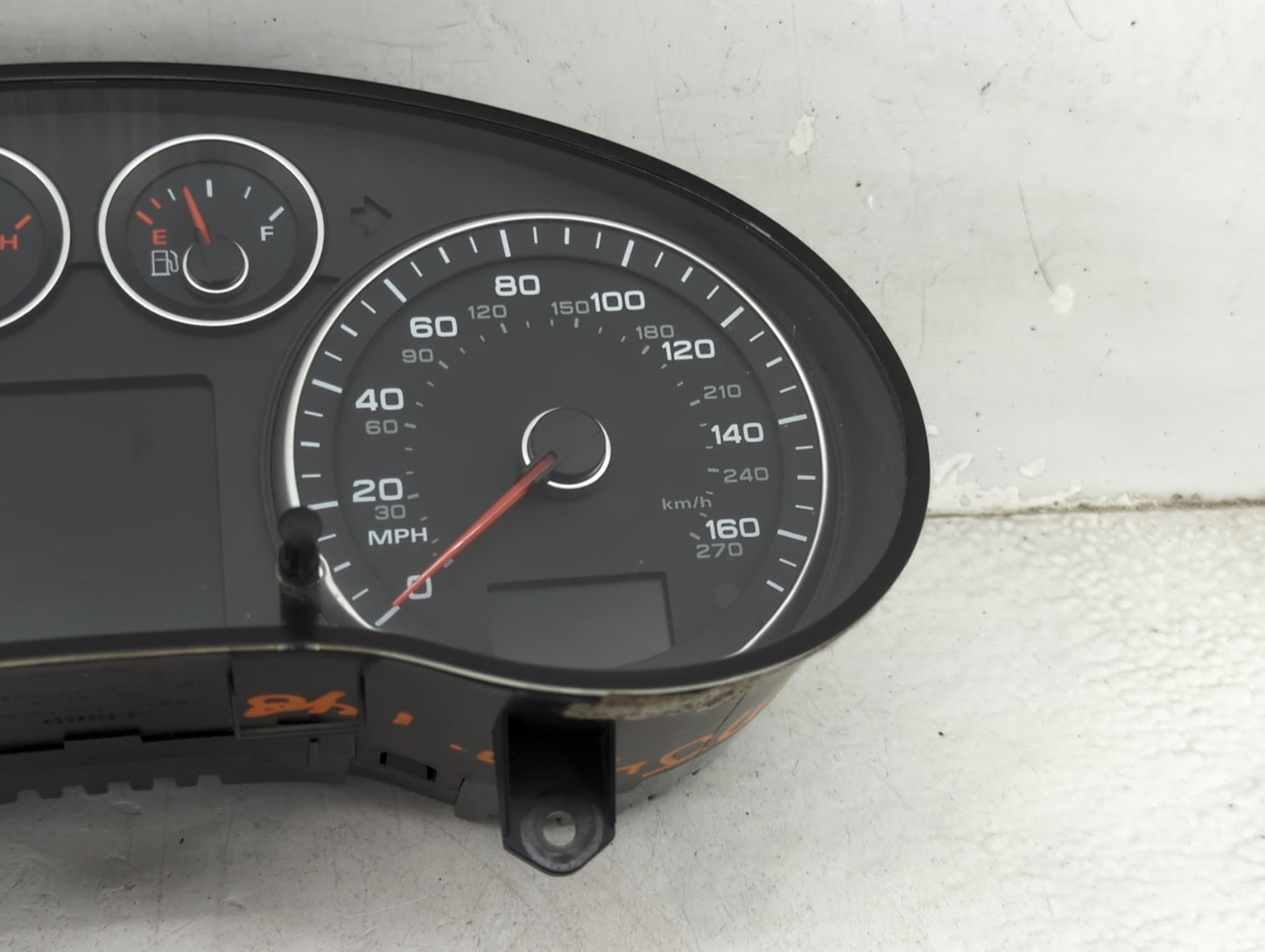 2009-2010 Audi A3 Instrument Cluster Speedometer Gauges P/N:8P0920982G Miles:98K Fits Fits 2009 2010 OEM Used Auto Parts - O