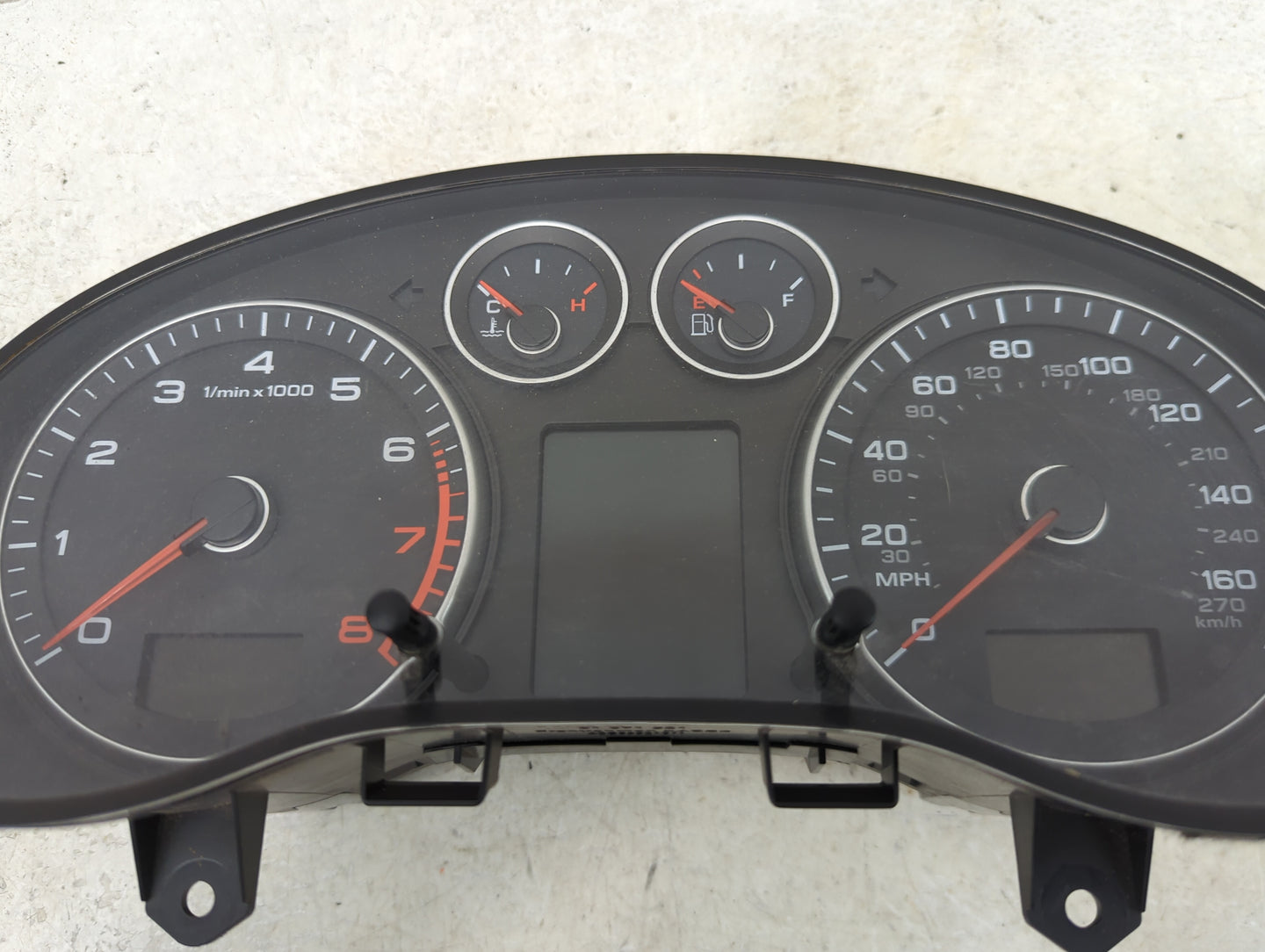 2009-2010 Audi A3 Instrument Cluster Speedometer Gauges P/N:8P0920982G Miles: Fits Fits 2009 2010 OEM Used Auto Parts - Oemu
