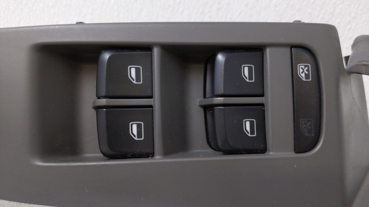 2009 Audi A4 Master Power Window Switch Replacement Driver Side Left Fits OEM Used Auto Parts - Oemusedautoparts1.com