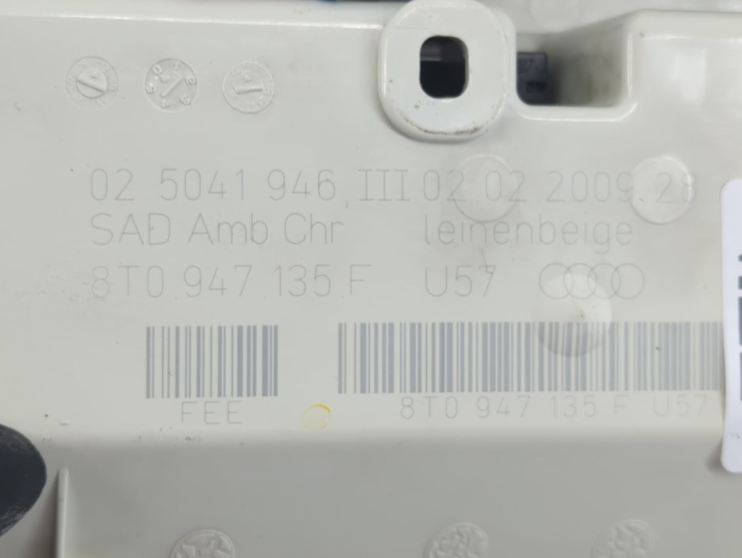 2009 Audi A4 Overhead Roof Console - Oemusedautoparts1.com