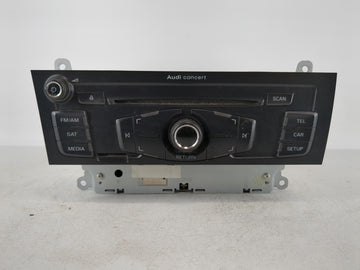 2009 Audi A4 Radio AM FM Cd Player Receiver Replacement P/N:8T1 035 186 R Fits OEM Used Auto Parts - Oemusedautoparts1.com