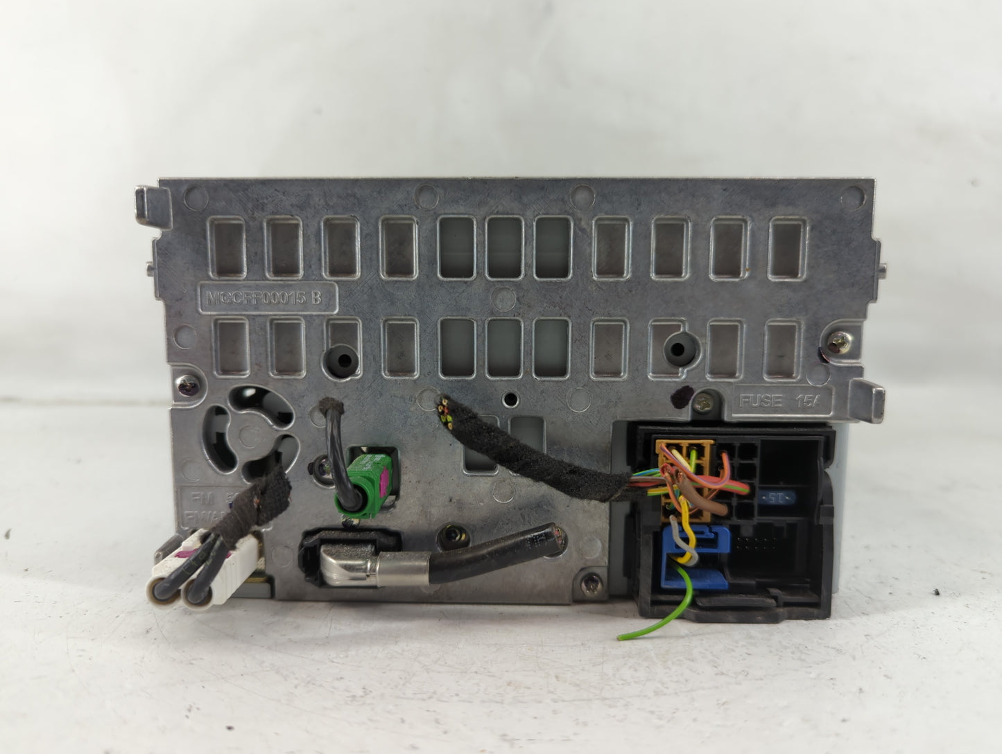 2009 Audi A4 Radio AM FM Cd Player Receiver Replacement P/N:8T1 035 195 Fits OEM Used Auto Parts - Oemusedautoparts1.com