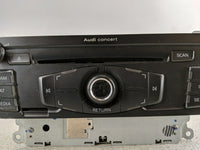 2009 Audi A4 Radio AM FM Cd Player Receiver Replacement P/N:8T1 035 186 K Fits OEM Used Auto Parts - Oemusedautoparts1.com