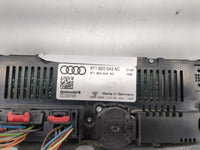 2009-2012 Audi A4 Climate Control Module Temperature AC/Heater Replacement P/N:8T1 820 043 AC Fits OEM Used Auto Parts - Oem