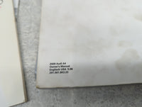 2009 Audi A4 Owners Manual Book Guide P/N:2915618K223 OEM Used Auto Parts - Oemusedautoparts1.com