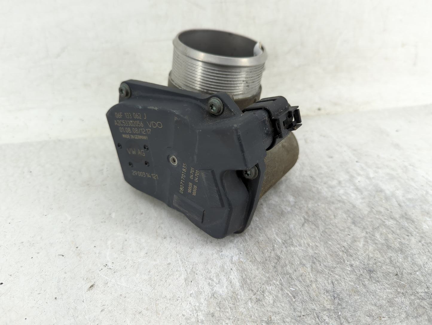 2005-2016 Audi A4 Throttle Body P/N:A2C53302056 06F 133 062 J Fits OEM Used Auto Parts - Oemusedautoparts1.com