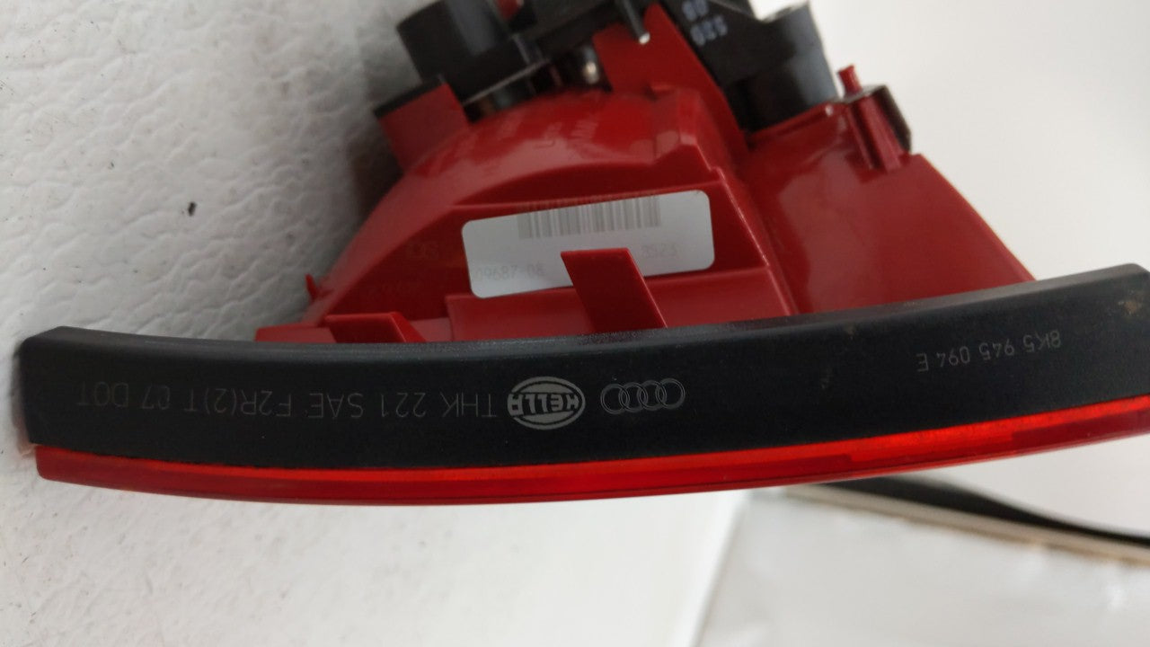 2009-2012 Audi A4 Tail Light Assembly Passenger Right OEM Fits Fits 2009 2010 2011 2012 OEM Used Auto Parts - Oemusedautopar
