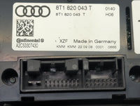 2009-2012 Audi A4 Climate Control Module Temperature AC/Heater Replacement P/N:8T1 820 043 T Fits Fits 2008 2009 2010 2011 2