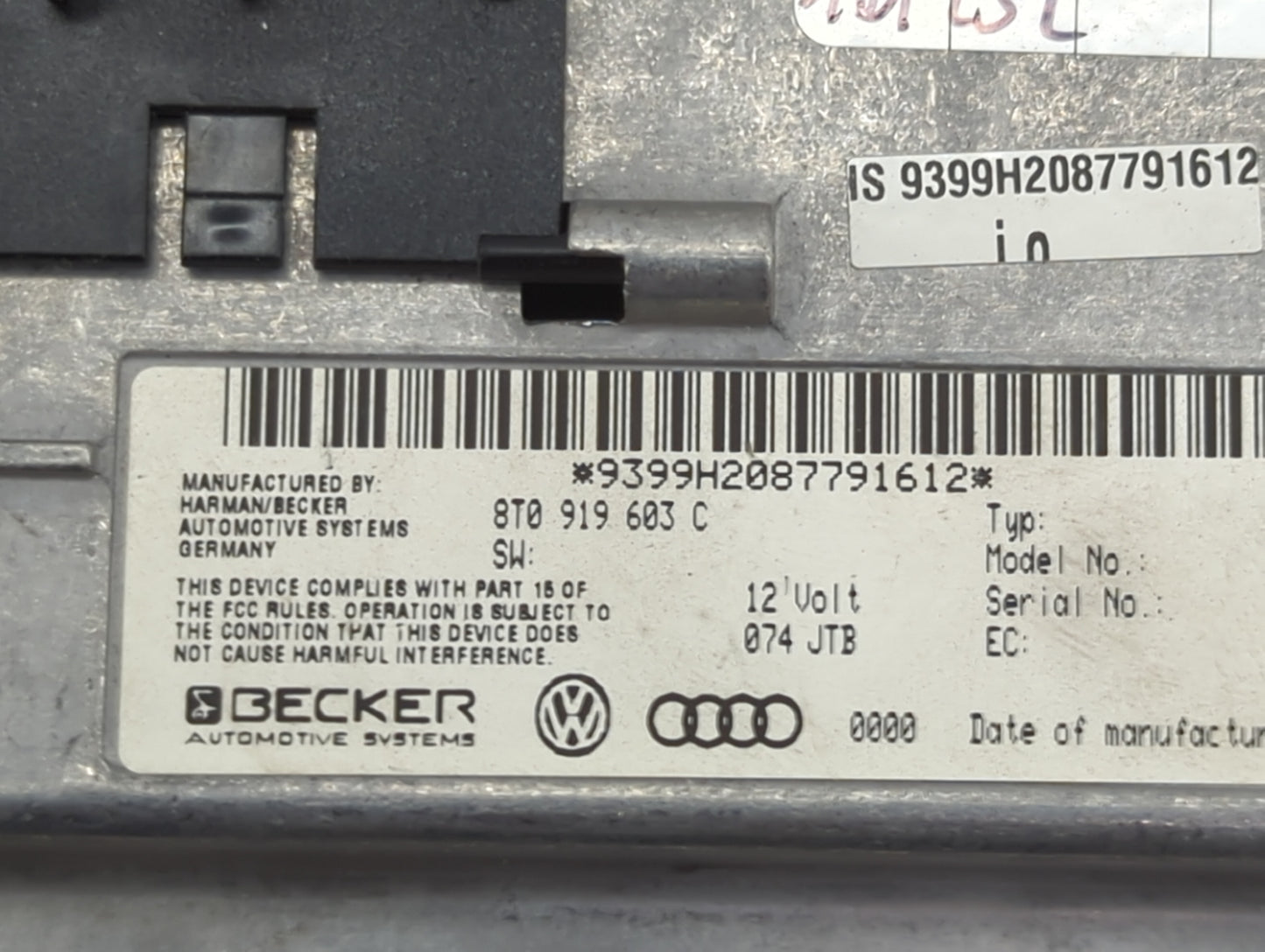 2009-2016 Audi A4 Information Display Screen - Oemusedautoparts1.com