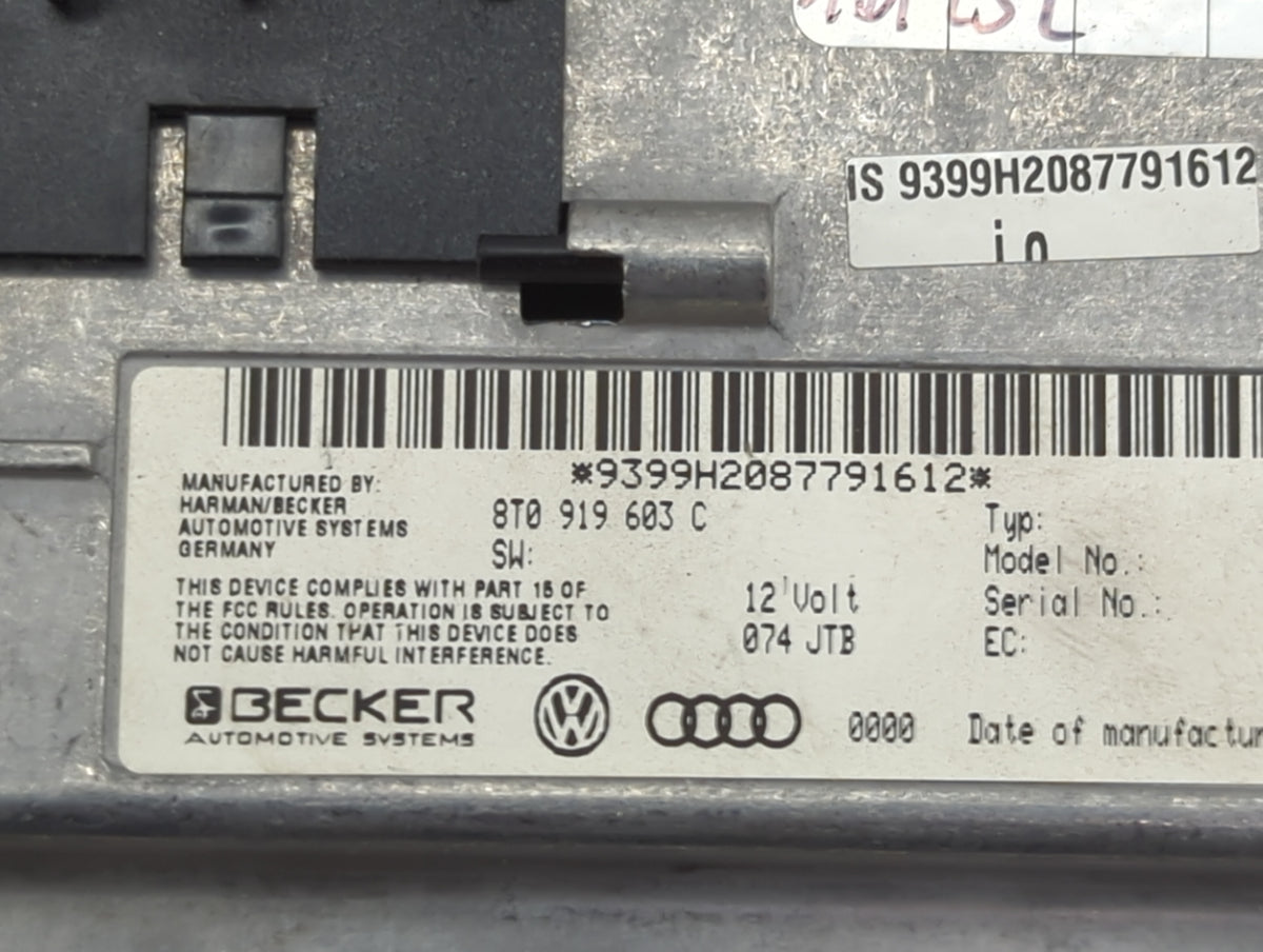 2009-2016 Audi A4 Information Radio Display Screen 1451301 - Oemusedautoparts1.com