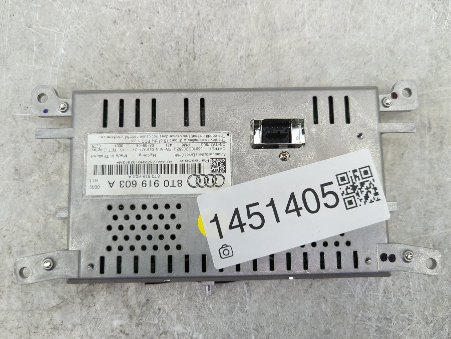 2009-2016 Audi A4 Information Display Screen - Oemusedautoparts1.com