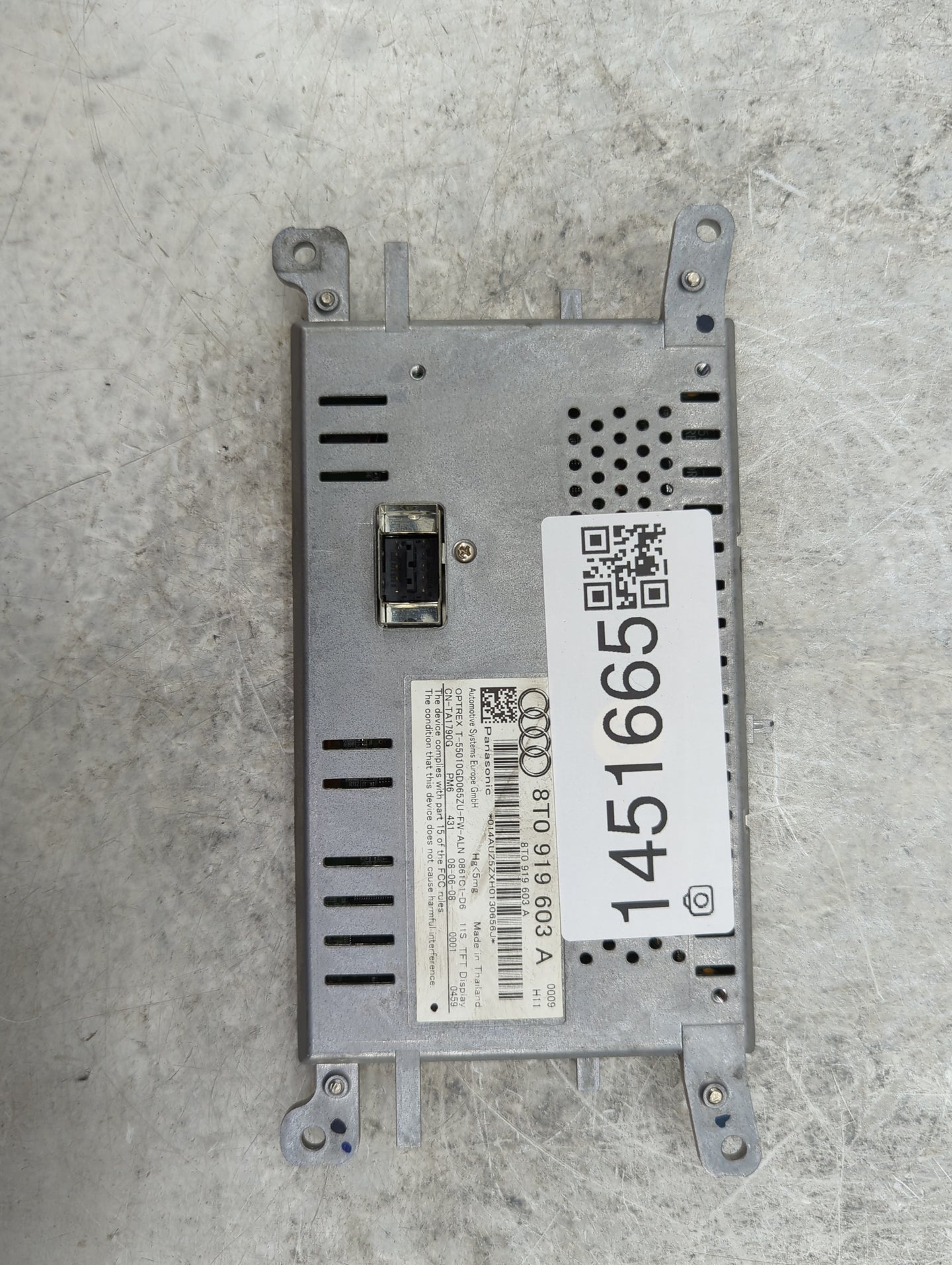 2009-2016 Audi A4 Information Display Screen - Oemusedautoparts1.com
