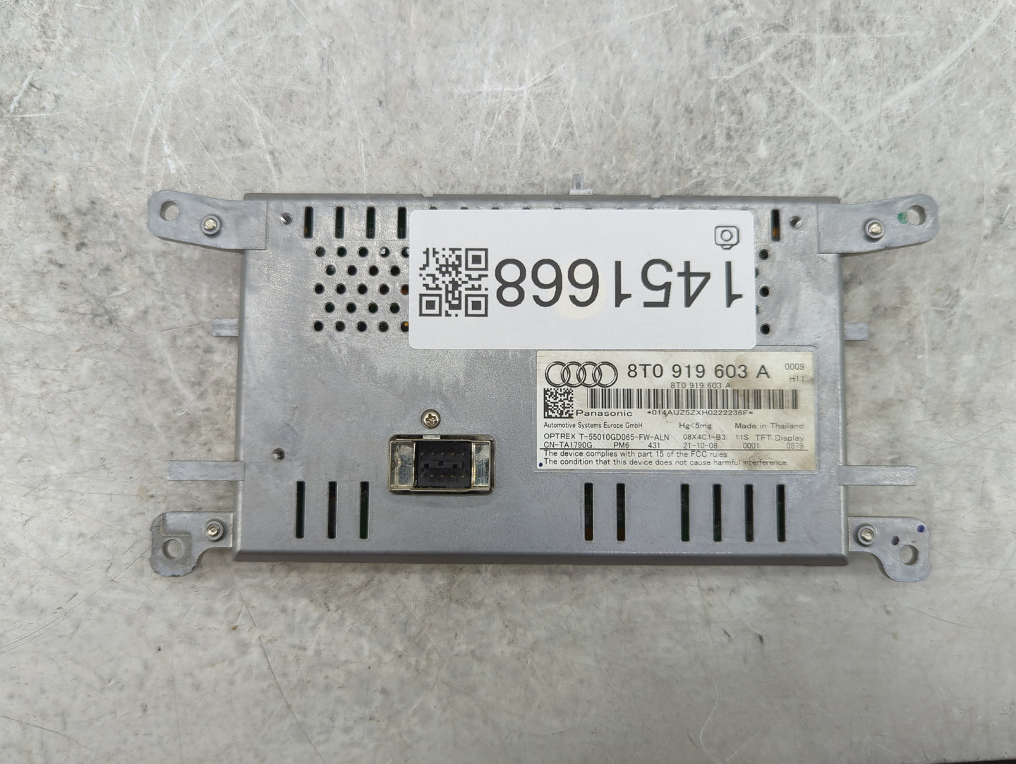 2009-2016 Audi A4 Information Display Screen - Oemusedautoparts1.com