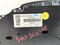 2009 Audi A4 Instrument Cluster Speedometer Gauges P/N:8K0920950A Fits OEM Used Auto Parts - Oemusedautoparts1.com