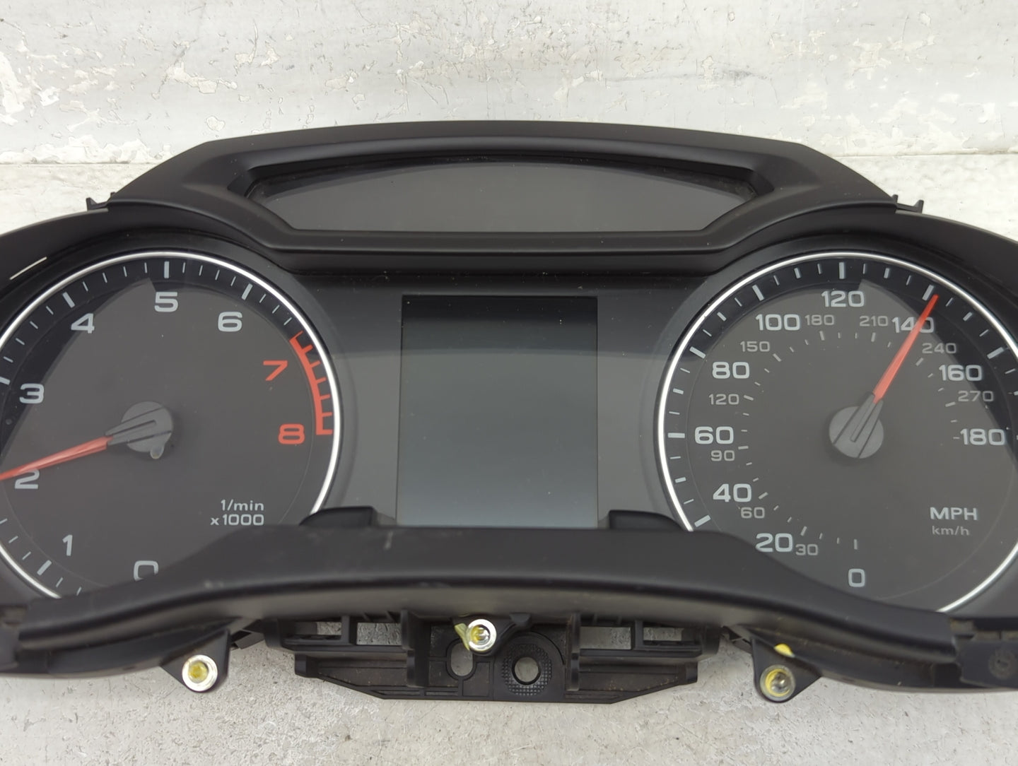 2009 Audi A4 Instrument Cluster Speedometer Gauges P/N:8K0 920 950 A Miles: Fits OEM Used Auto Parts - Oemusedautoparts1.com