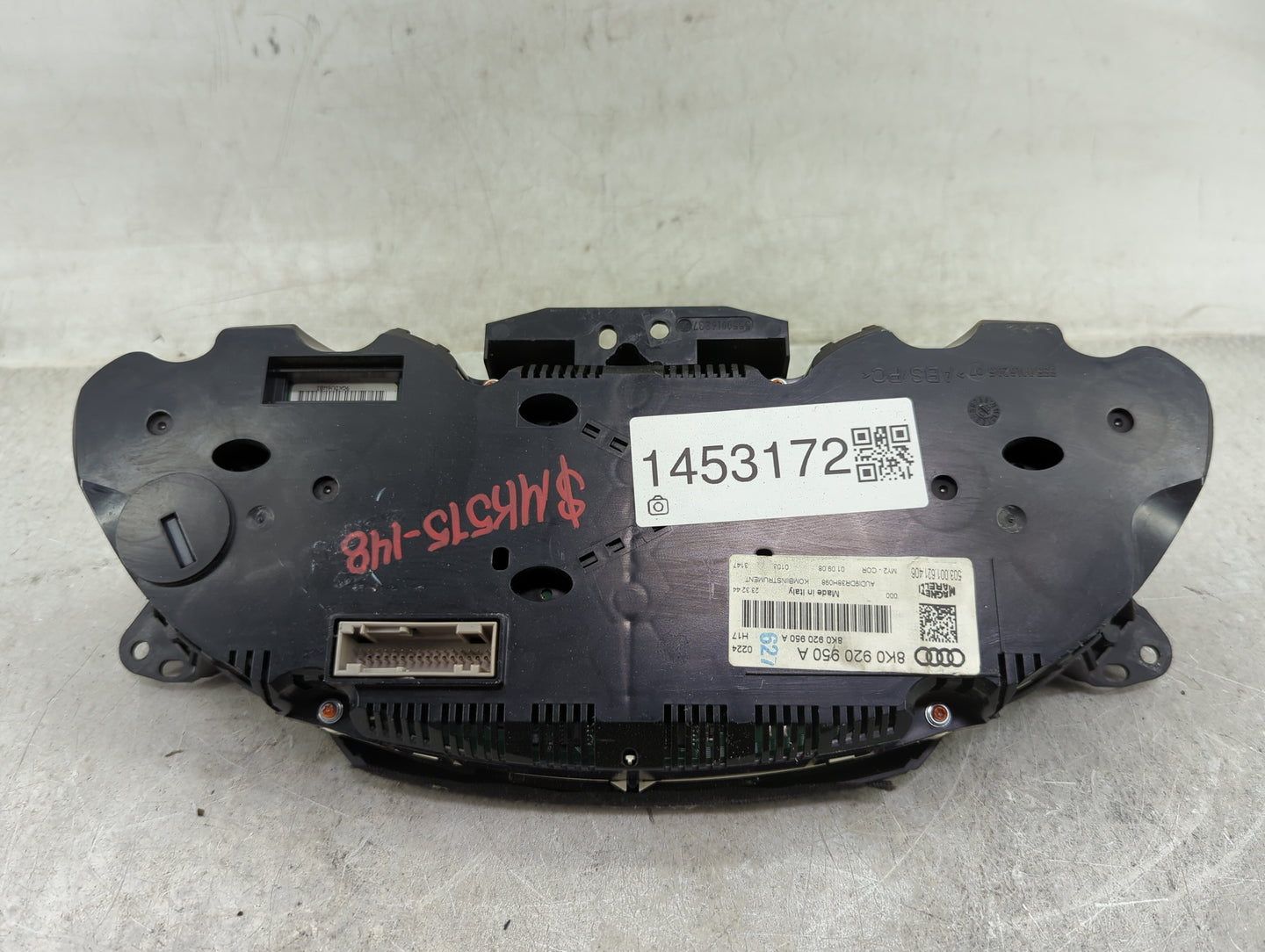 2009 Audi A4 Instrument Cluster Speedometer Gauges P/N:8K0920950A 503001621406 Miles:112K Fits OEM Used Auto Parts - Oemused