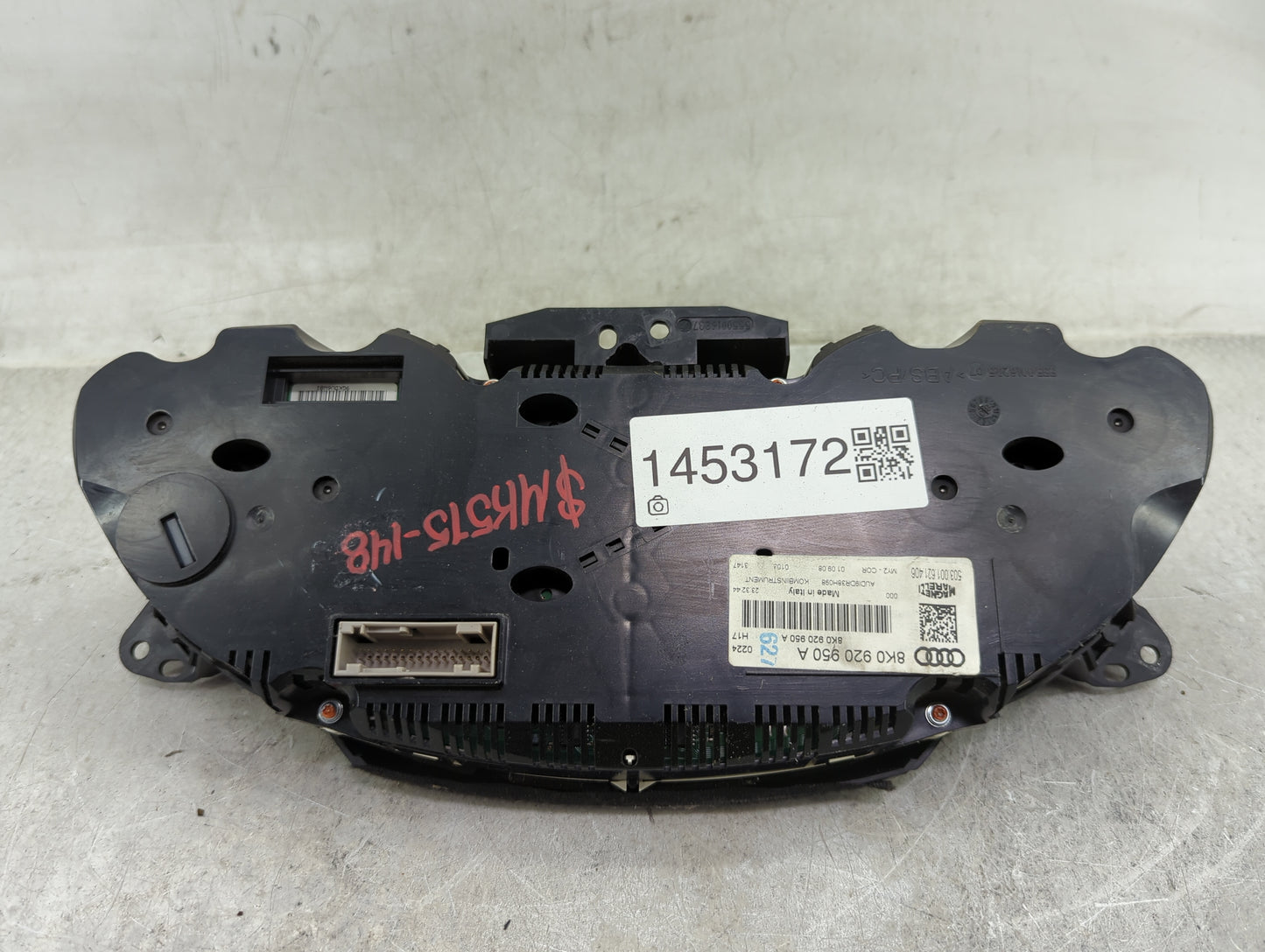 2009 Audi A4 Instrument Cluster Speedometer Gauges P/N:8K0920950A 503001621406 Miles:112K Fits OEM Used Auto Parts - Oemused