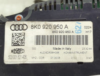 2009 Audi A4 Instrument Cluster Speedometer Gauges P/N:8K0920950A 503001621406 Miles:112K Fits OEM Used Auto Parts - Oemused