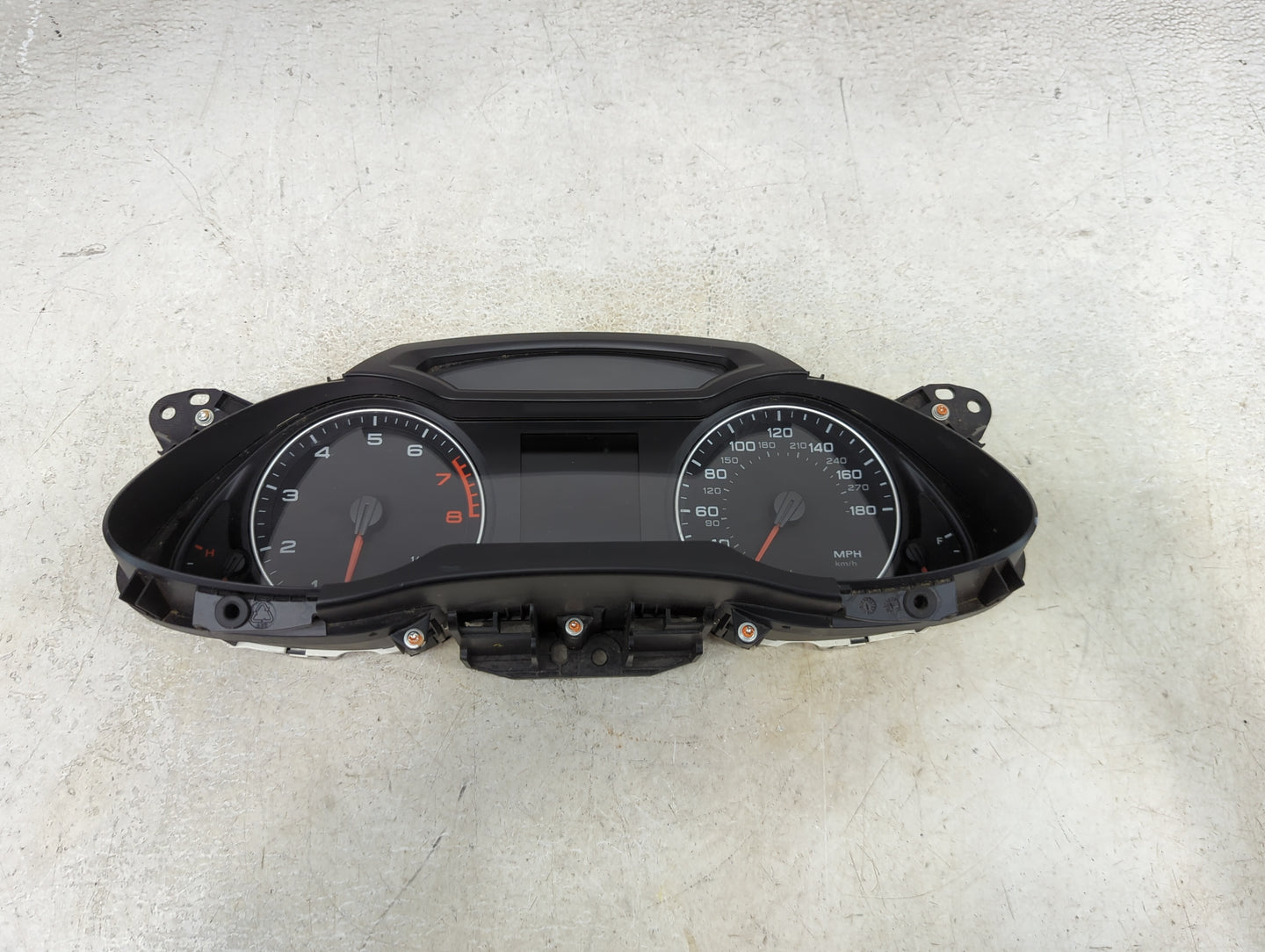 2009 Audi A4 Instrument Cluster Speedometer Gauges P/N:8K0920980A 503001523305 Miles: Fits OEM Used Auto Parts - Oemusedauto