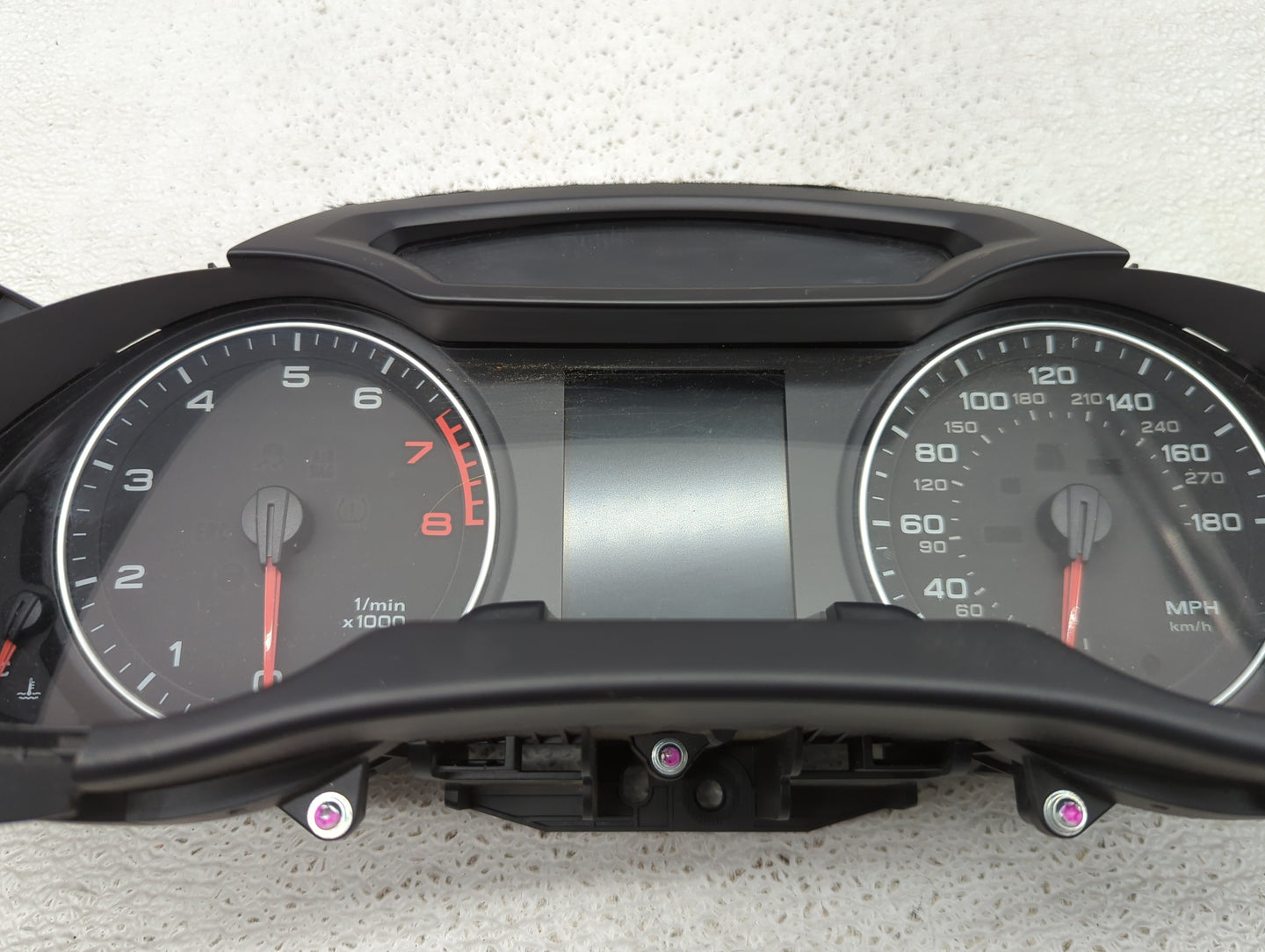 2009 Audi A4 Instrument Cluster Speedometer Gauges P/N:8K0920950A 503001621405 Miles:173K Fits OEM Used Auto Parts - Oemused