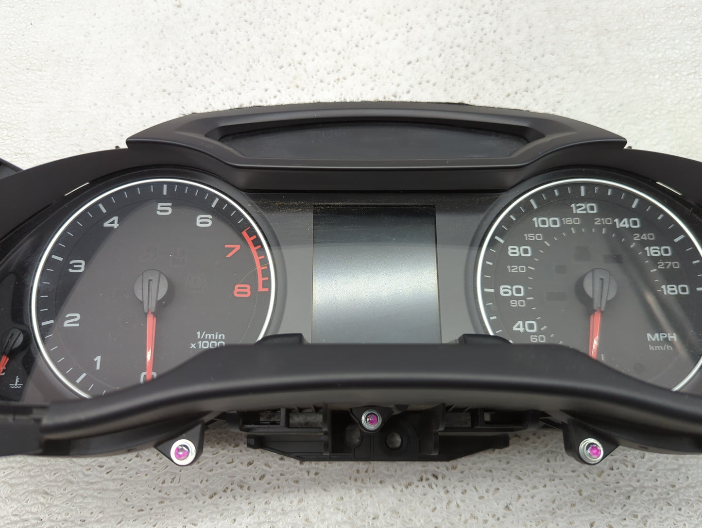 2009 Audi A4 Instrument Cluster Speedometer Gauges P/N:8K0920950A 503001621405 Miles:173K Fits OEM Used Auto Parts - Oemused