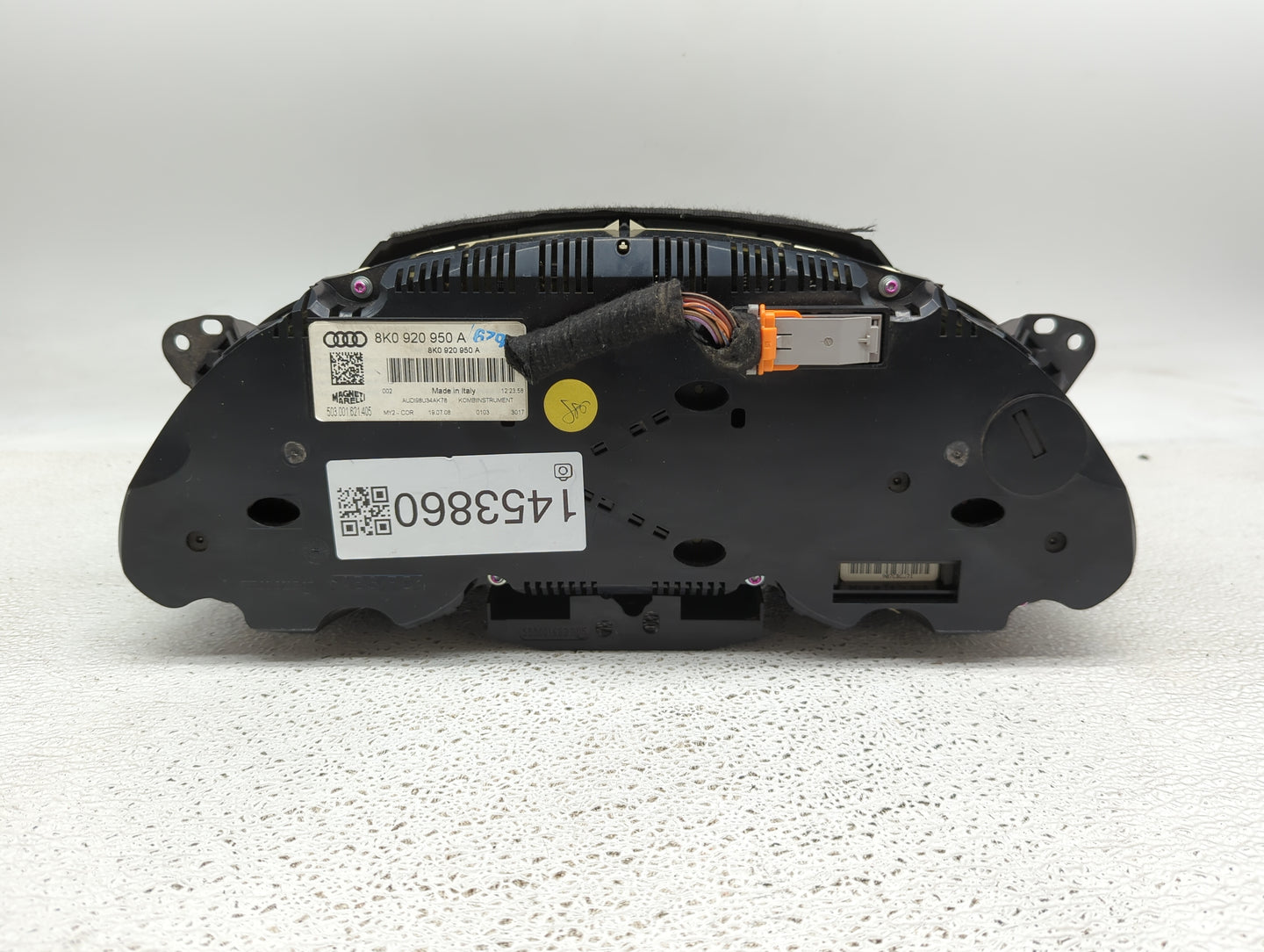 2009 Audi A4 Instrument Cluster Speedometer Gauges P/N:8K0920950A 503001621405 Miles:173K Fits OEM Used Auto Parts - Oemused