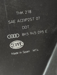 2009-2012 Audi A4 Driver Left Side Deck Lid Mounted Tail Light - Oemusedautoparts1.com