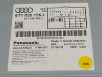 2009 Audi A4 Radio AM FM Cd Player Receiver Replacement P/N:0800 0423 8T1 035 195 L Fits OEM Used Auto Parts - Oemusedautopa