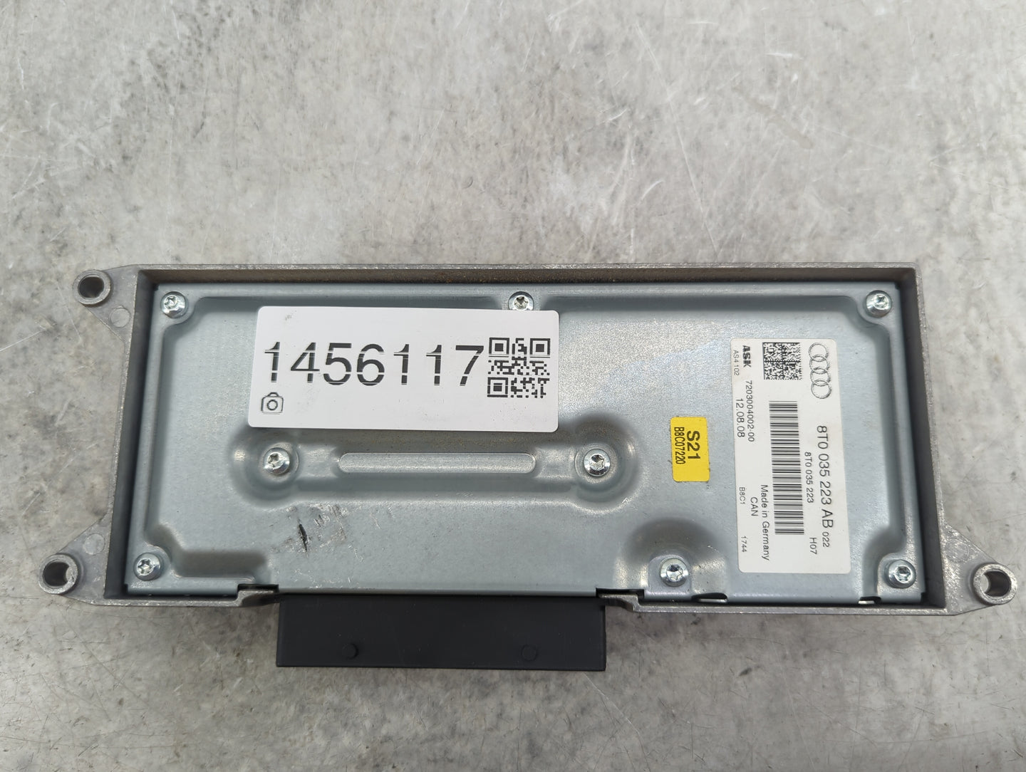 2009-2010 Audi A4 Radio Speaker Amplifier 1456117 - Oemusedautoparts1.com
