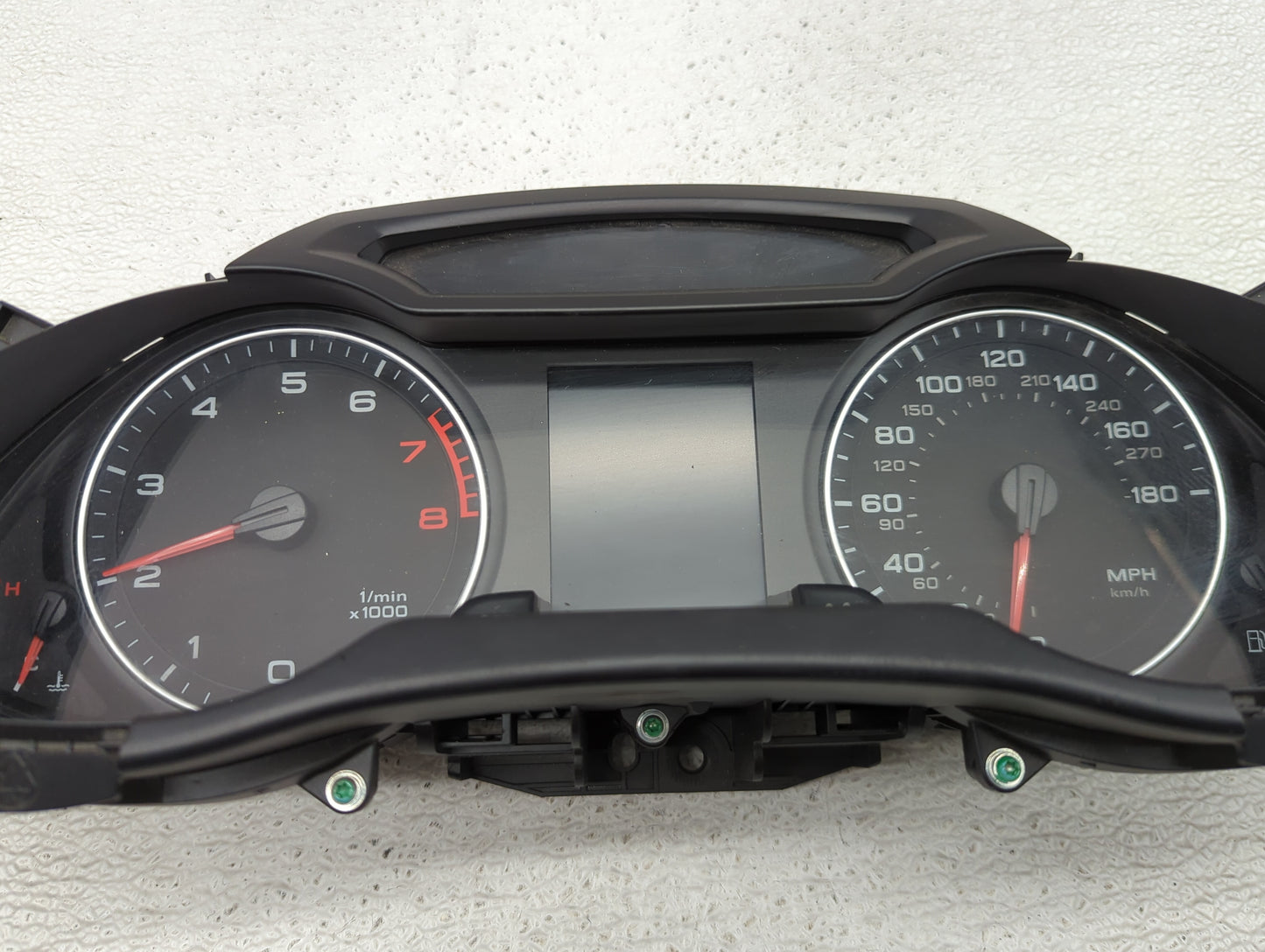 2009 Audi A4 Instrument Cluster Speedometer Gauges P/N:8K0920980A 503001523305 Miles:117K Fits OEM Used Auto Parts - Oemused