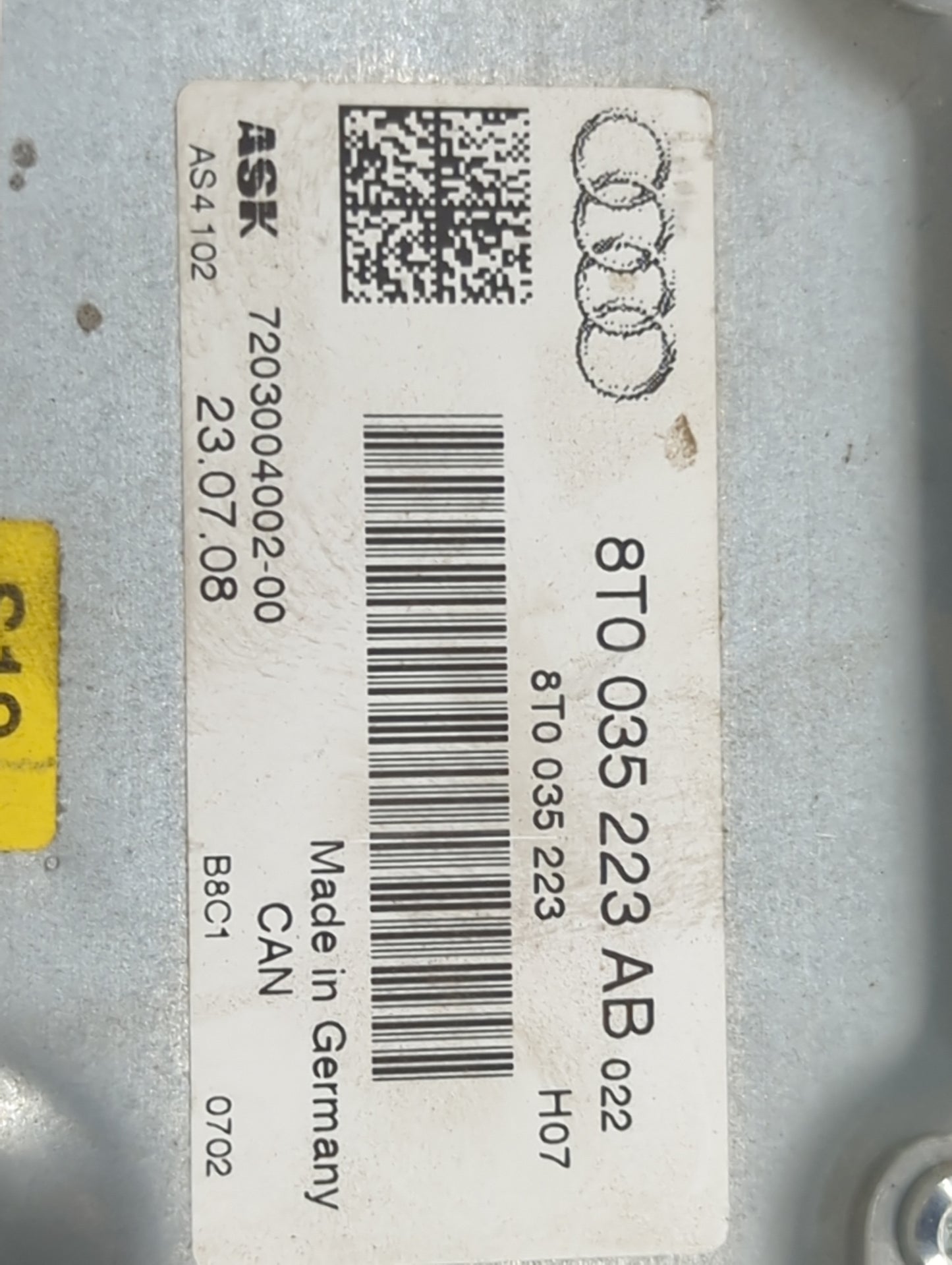 2009-2010 Audi A4 Radio Speaker Amplifier 8t0035223ab|8t0035223 - Oemusedautoparts1.com