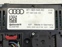 2009-2012 Audi A4 Climate Control Module Temperature AC/Heater Replacement P/N:8T1 820 043 AC Fits OEM Used Auto Parts - Oem