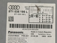 2009 Audi A4 Radio AM FM Cd Player Receiver Replacement P/N:8T1035195L CQ-EA1862G Fits OEM Used Auto Parts - Oemusedautopart