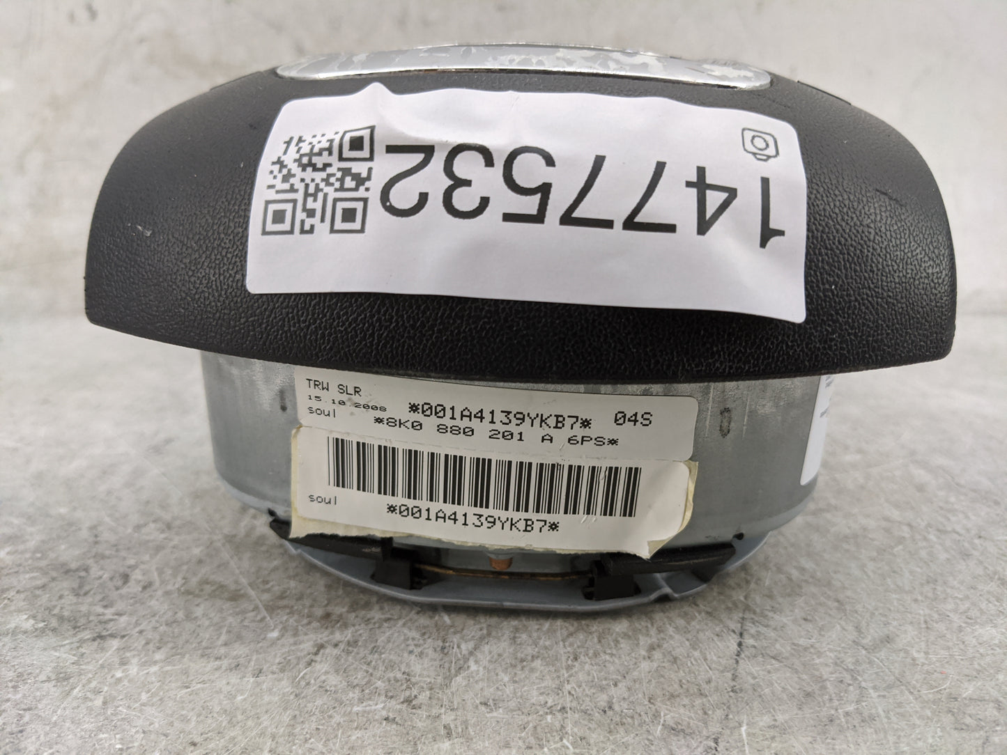 2007-2009 Audi A4 Air Bag Driver Left Steering Wheel Mounted 1477532 - Oemusedautoparts1.com
