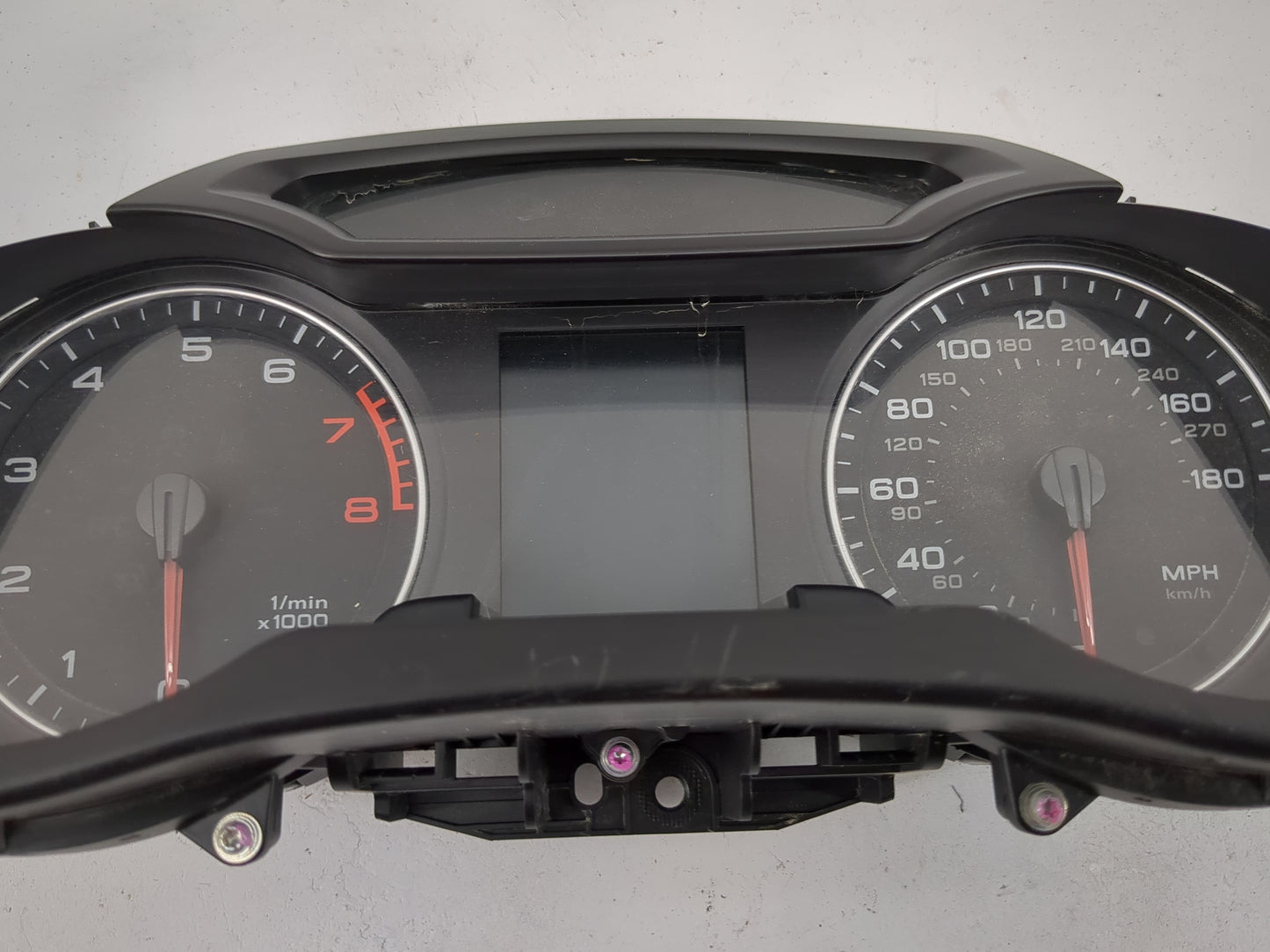 2010-2012 Audi A4 Instrument Cluster Speedometer Gauges P/N:8K0920950E 5550016205 Miles: Fits Fits 2010 2011 2012 OEM Used A