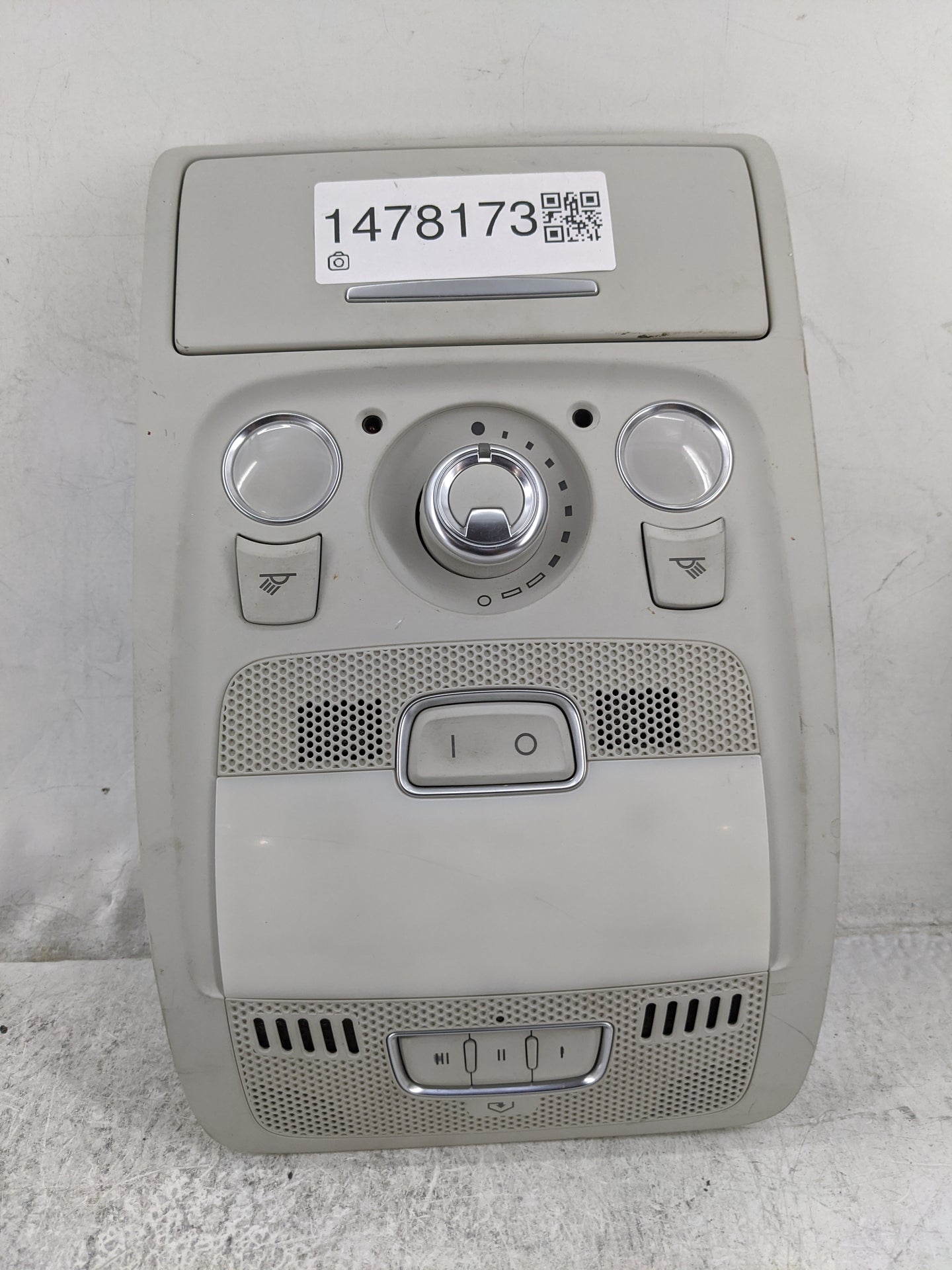 2009-2016 Audi A4 Overhead Roof Console Beige 1478173 - Oemusedautoparts1.com